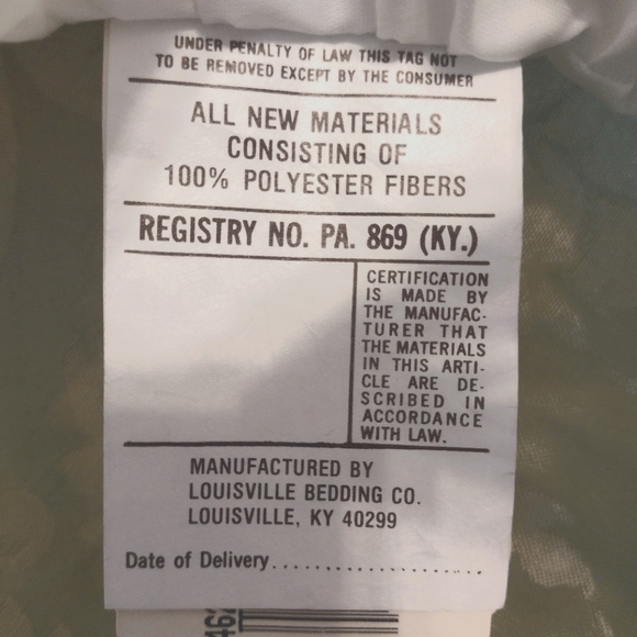 Vintage Wamsutta by Springfield White 19" Square Ruffled Scatter Pillows (2) - Picture 4 of 6